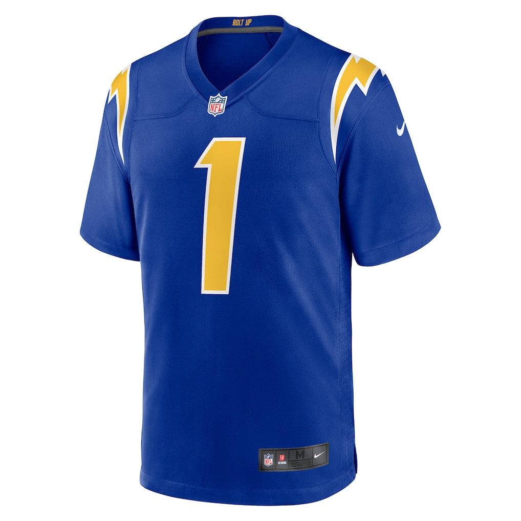 Quentin Johnston 1 Los Angeles Chargers Alternate Game Men Jersey - Royal