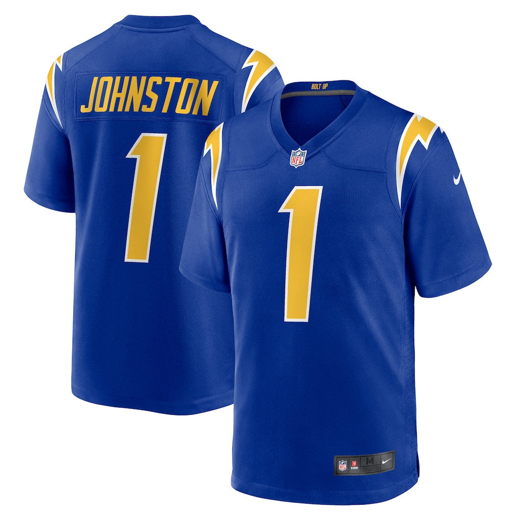 Quentin Johnston 1 Los Angeles Chargers Alternate Game Men Jersey - Royal