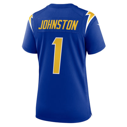 Quentin Johnston 1 Los Angeles Chargers Women's Alternate Game Jersey - Royal