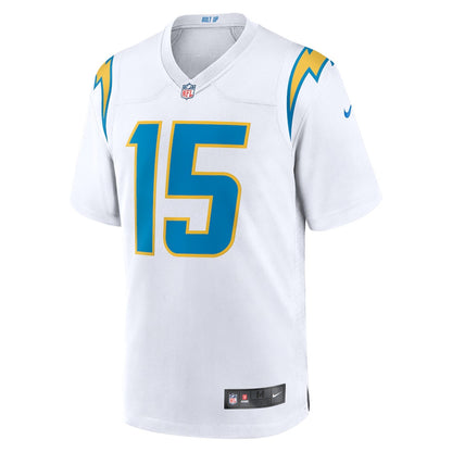 Ladd McConkey 15 Los Angeles Chargers Game Men Jersey - White