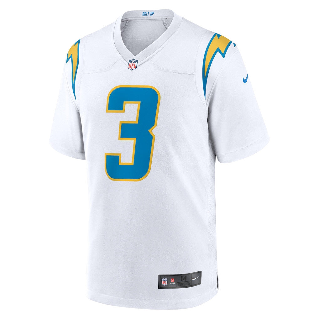 Derwin James Jr. 3 Los Angeles Chargers Game Men Jersey - White