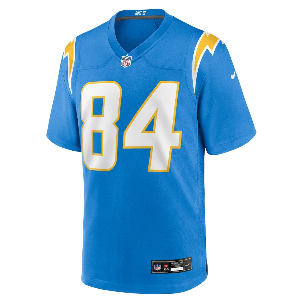 KeAndre Lambert-Smith 84 Los Angeles Chargers Team Game Men Jersey - Powder Blue
