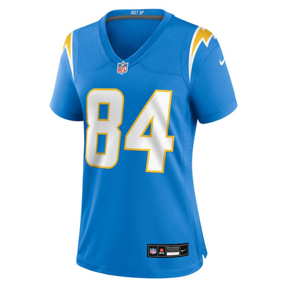 KeAndre Lambert-Smith 84 Los Angeles Chargers Women's Team Game Jersey - Powder Blue