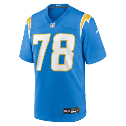 Andre James 78 Los Angeles Chargers Team Game Men Jersey - Powder Blue