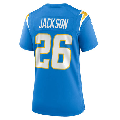 Donte Jackson 26 Los Angeles Chargers Women's Team Game Jersey - Powder Blue