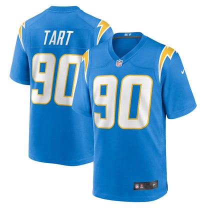 Teair Tart 90 Los Angeles Chargers Team Game Men Jersey - Powder Blue