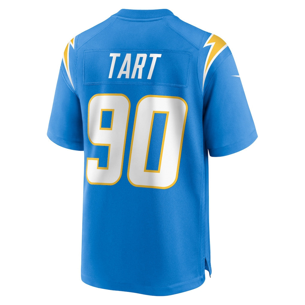 Teair Tart 90 Los Angeles Chargers Team Game Men Jersey - Powder Blue