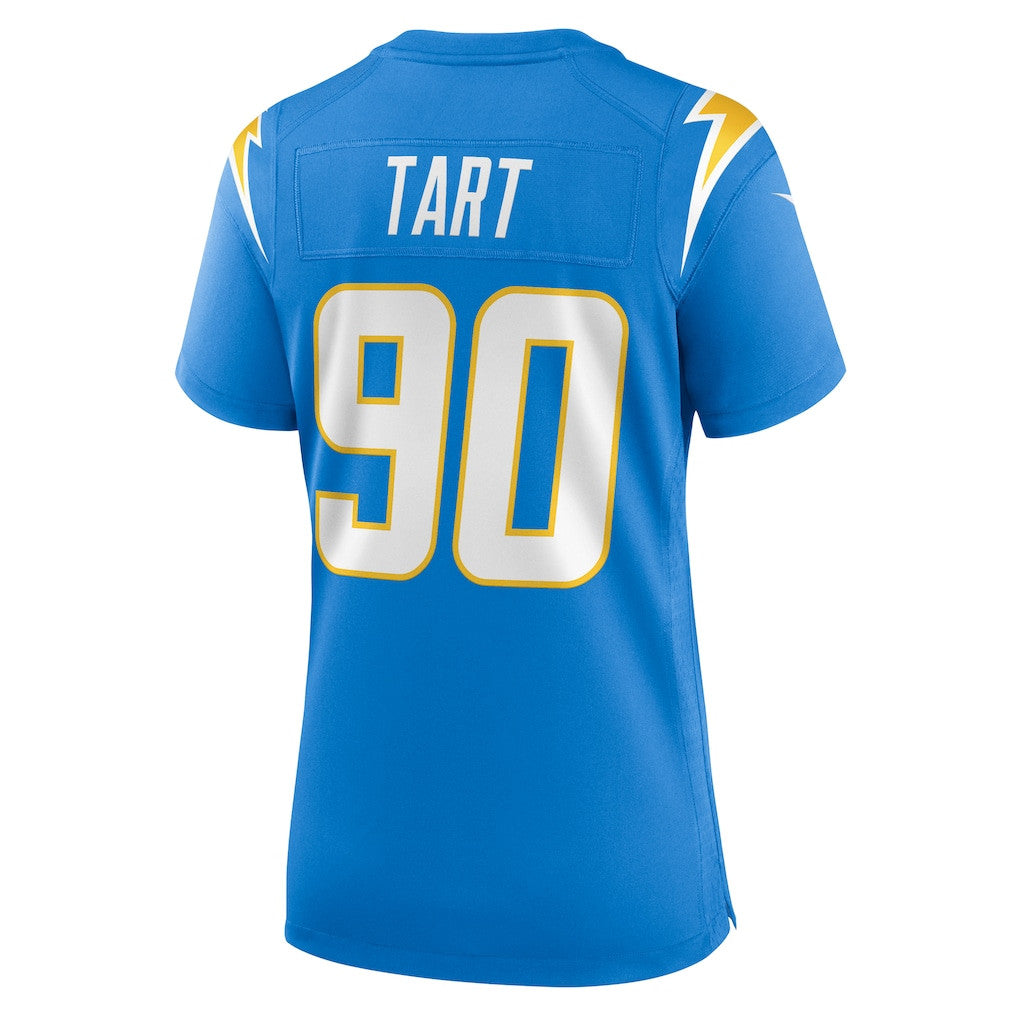 Teair Tart 90 Los Angeles Chargers Women's Team Game Jersey - Powder Blue