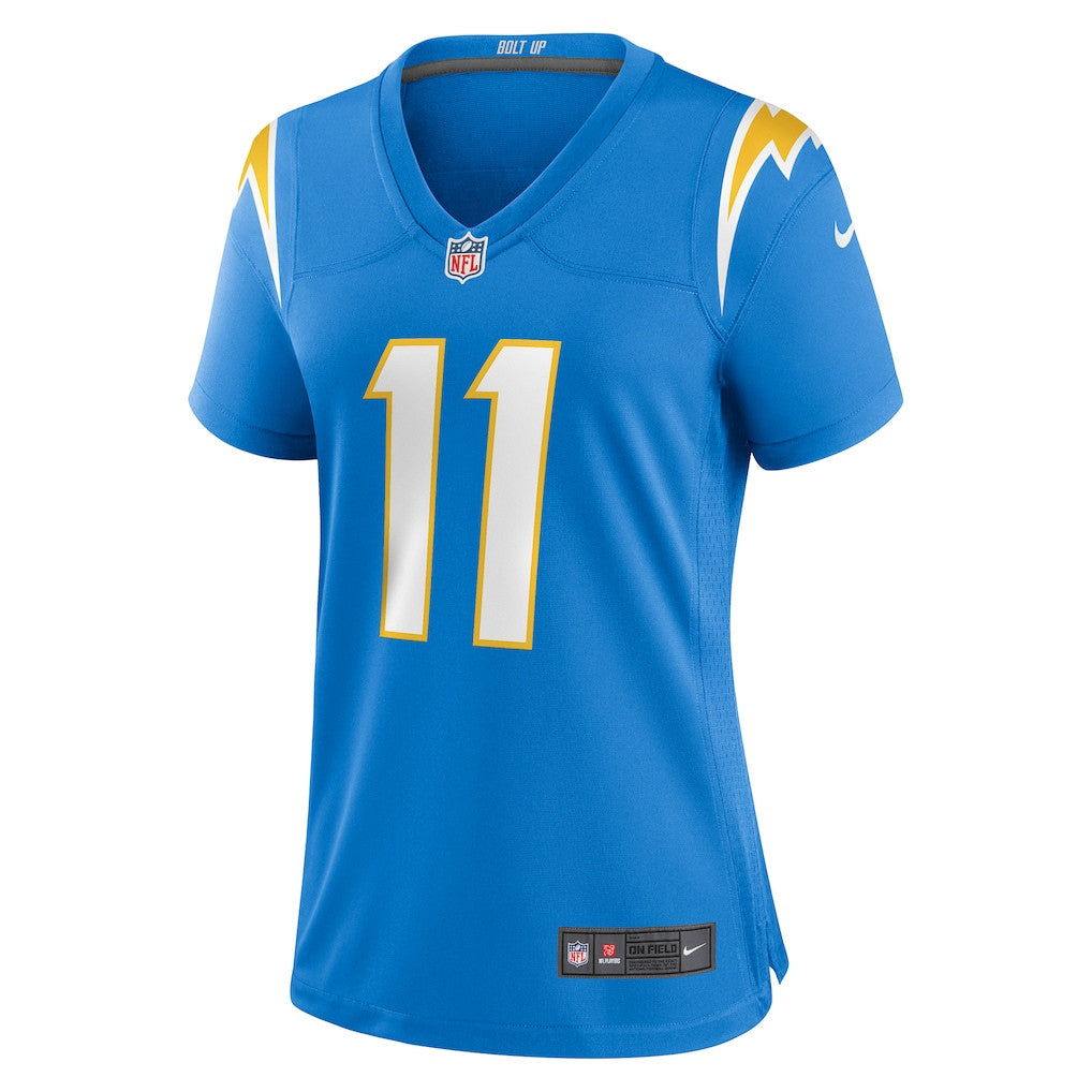 Luis Perez 11 Los Angeles Chargers Women's Team Game Jersey - Powder Blue