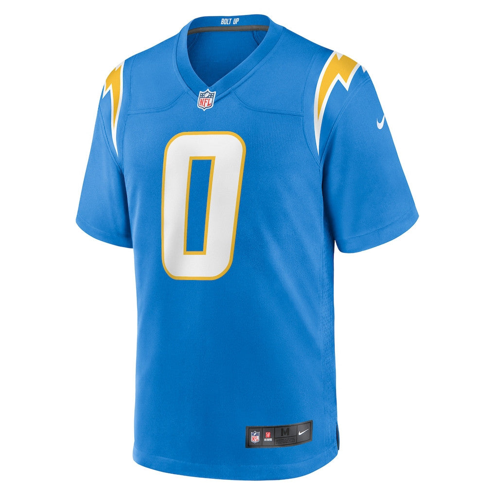 Daiyan Henley 0 Los Angeles Chargers Team Game Men Jersey - Powder Blue