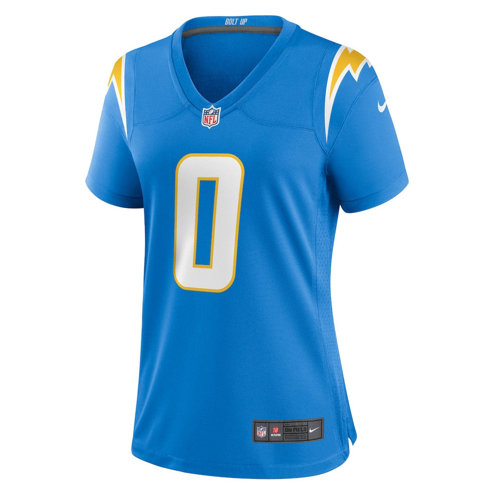 Daiyan Henley 0 Los Angeles Chargers Women's Team Game Jersey - Powder Blue