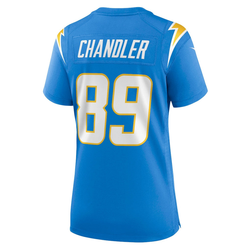 Wes Chandler 89 Los Angeles Chargers Women's Retired Player Jersey - Powder Blue