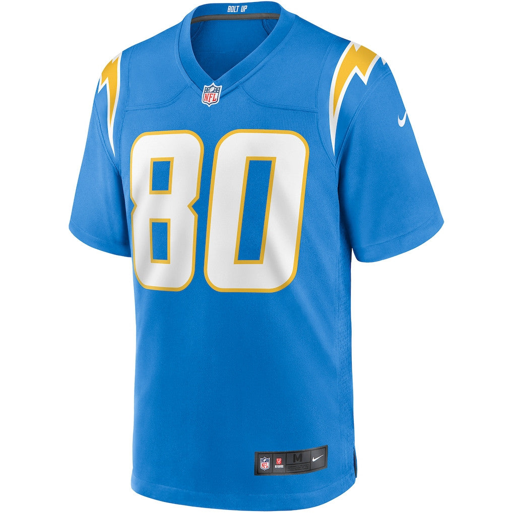 Kellen Winslow 80 Los Angeles Chargers Game Retired Player Men Jersey - Powder Blue