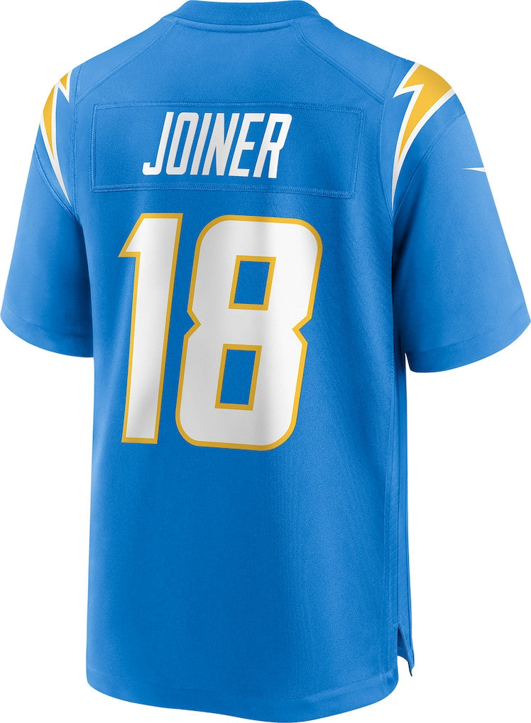 Charlie Joiner 18 Los Angeles Chargers Game Retired Player Men Jersey - Powder Blue
