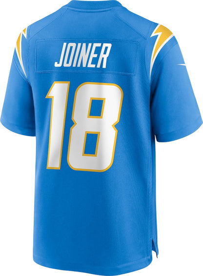 Charlie Joiner 18 Los Angeles Chargers Game Retired Player Men Jersey - Powder Blue