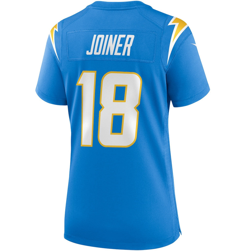 Charlie Joiner 18 Los Angeles Chargers Women's Game Retired Player Jersey - Powder Blue