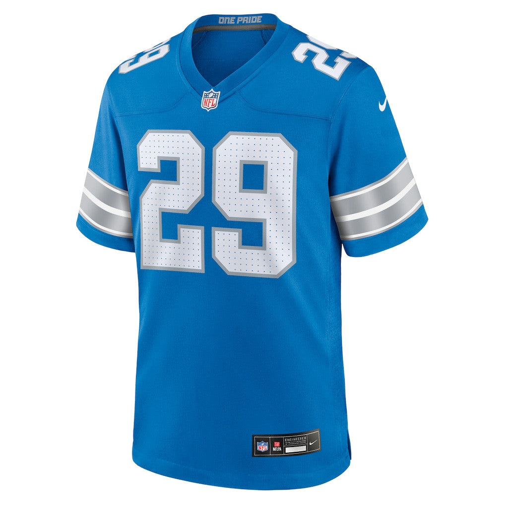 Avonte Maddox 29 Detroit Lions Team Game Men Jersey - Blue