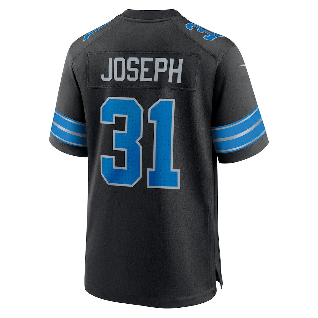 Kerby Joseph 31 Detroit Lions Alternate Game Men Jersey - Black