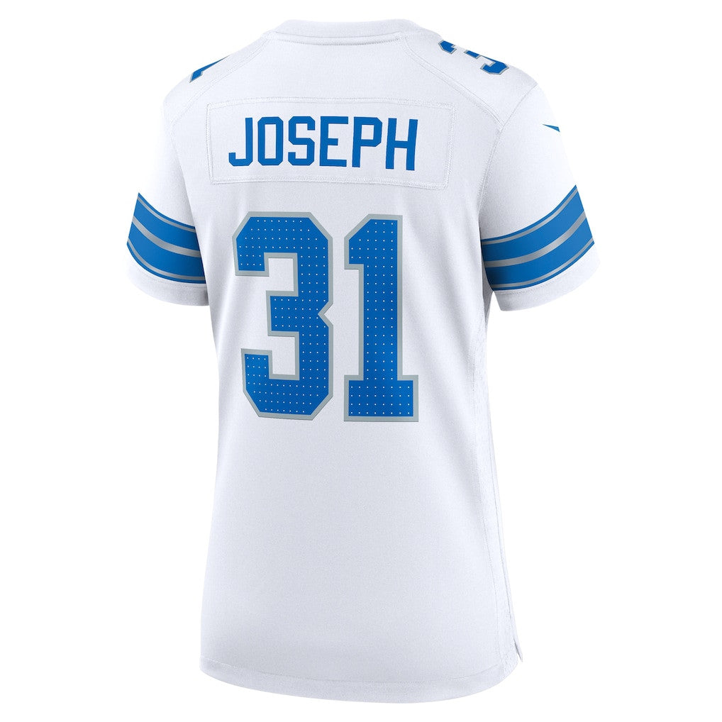 Kerby Joseph 1 Detroit Lions Women's Game Jersey - White