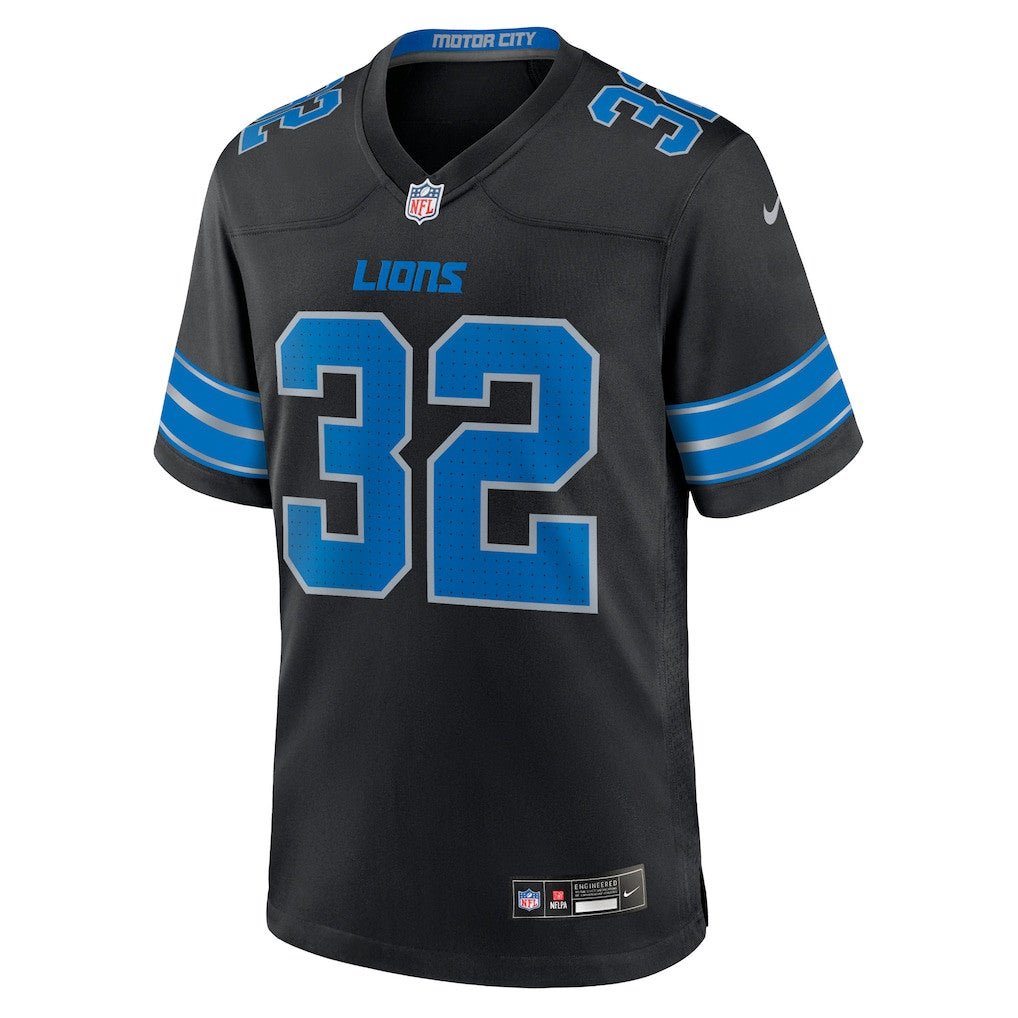 Brian Branch 32 Detroit Lions Alternate Game Men Jersey - Black