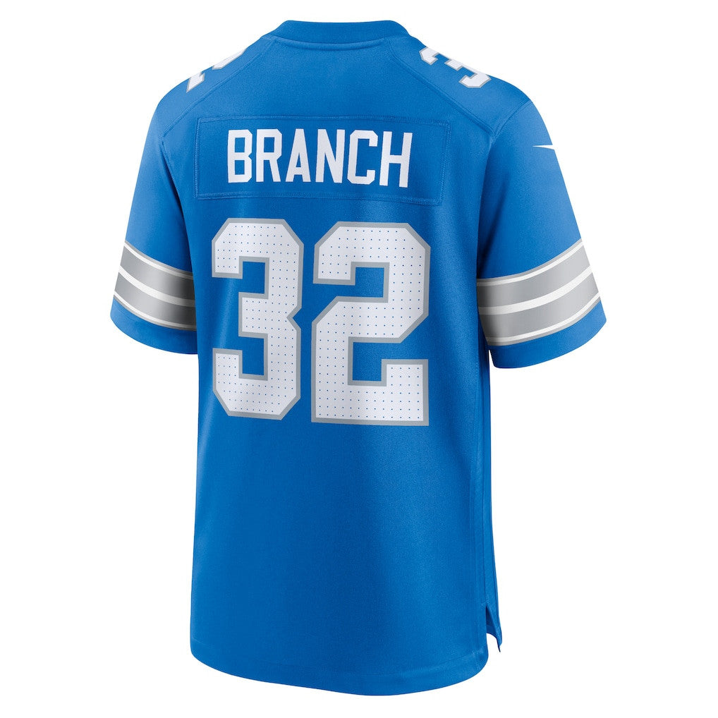 Brian Branch 32 Detroit Lions Game Men Jersey - Blue