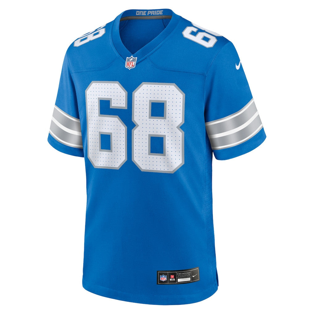 Taylor Decker 68 Detroit Lions Team Game Men Jersey - Blue