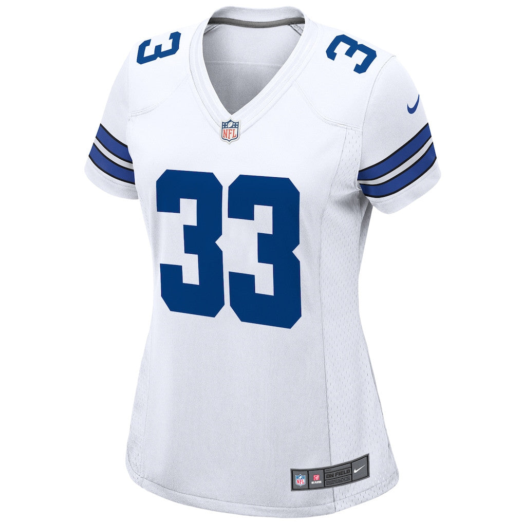 Javonte Williams 33 Dallas Cowboys Women's Game Jersey - White