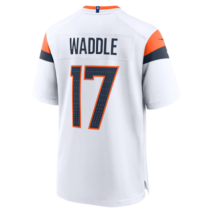 Jaylen Waddle 17 Denver Broncos Game Men Jersey - White