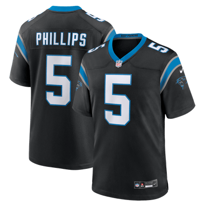 Jaelan Phillips 5 Carolina Panthers Team Game Men Jersey - Black