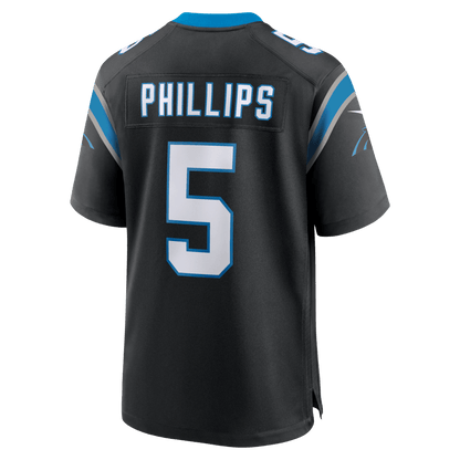 Jaelan Phillips 5 Carolina Panthers Team Game Men Jersey - Black