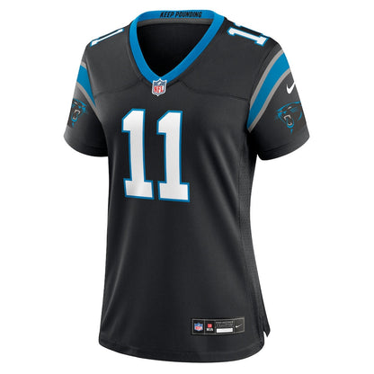 Nic Scourton 11 Carolina Panthers Women's Team Game Jersey - Black