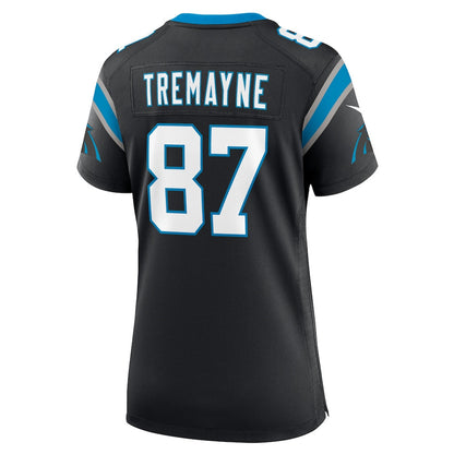 Brycen Tremayne 87 Carolina Panthers Women's Team Game Jersey - Black