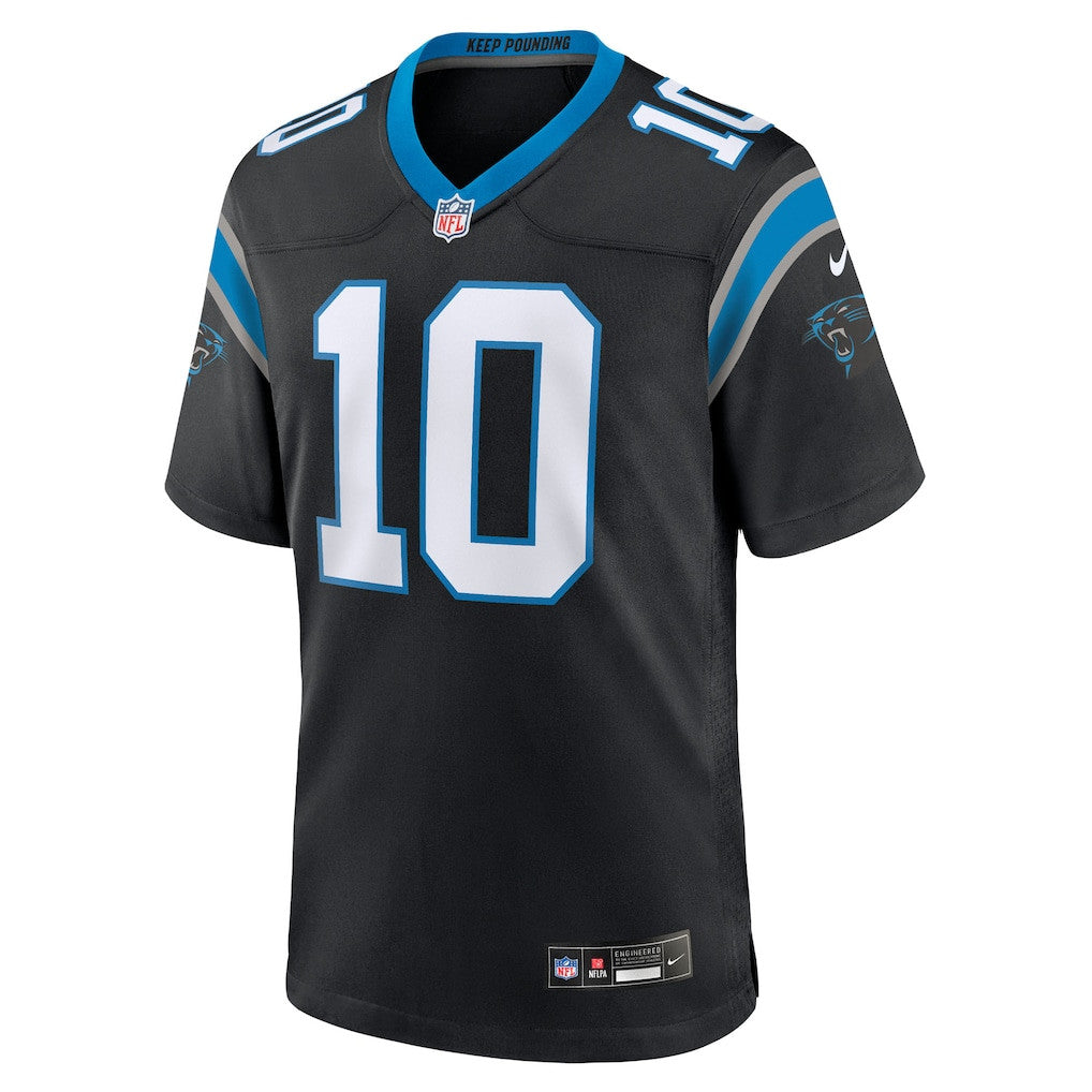 Ryan Fitzgerald 10 Carolina Panthers Team Game Men Jersey - Black