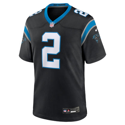 Mike Jackson 2 Carolina Panthers Team Game Men Jersey - Black