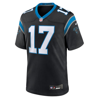 Xavier Legette 17 Carolina Panthers Team Game Men Jersey - Black