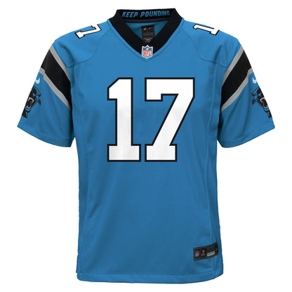 Xavier Legette 17 Carolina Panthers Game YOUTH Jersey - Blue