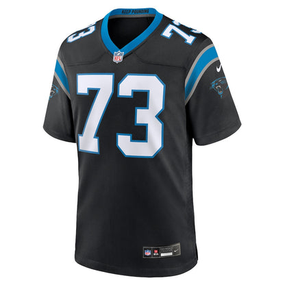 Rashard Lawrence 73 Carolina Panthers Team Game Men Jersey - Black