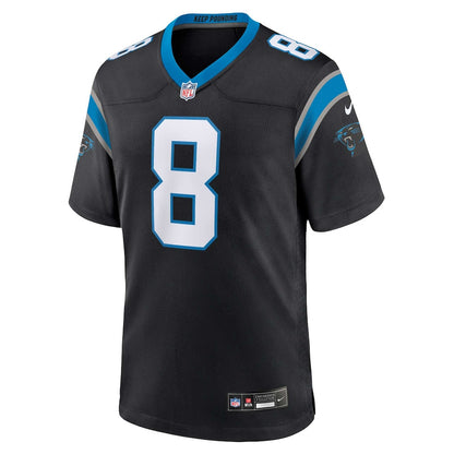 Jaycee Horn 8 Carolina Panthers Game Men Jersey - Black