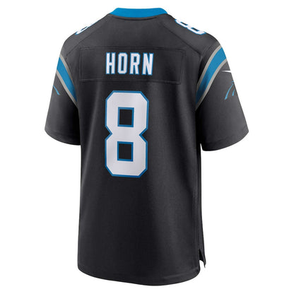 Jaycee Horn 8 Carolina Panthers Game Men Jersey - Black