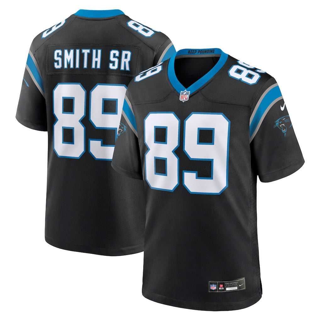 Steve Smith Sr. 89 Carolina Panthers Retired Player Game Men Jersey - Black