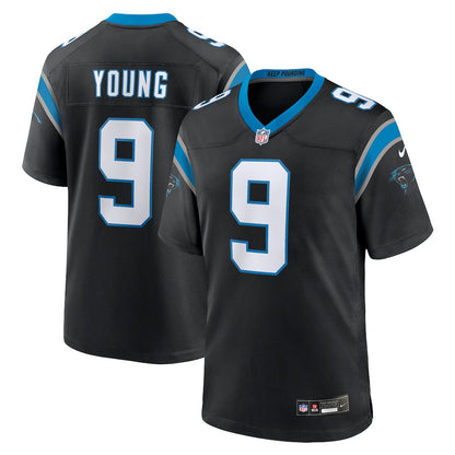 Bryce Young 9 Carolina Panthers Player Game Men Jersey - Black