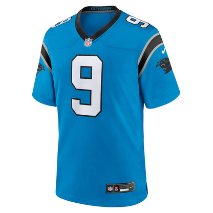 Bryce Young 9 Carolina Panthers Alternate Game Men Jersey - Blue