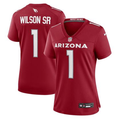 Mack Wilson 1 Arizona Cardinals Women's Team Game Jersey - Cardinal