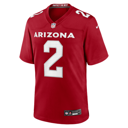 Will Johnson 2 Arizona Cardinals Team Game Men Jersey - Cardinal