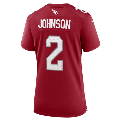 Will Johnson 2 Arizona Cardinals Women's Team Game Jersey - Cardinal
