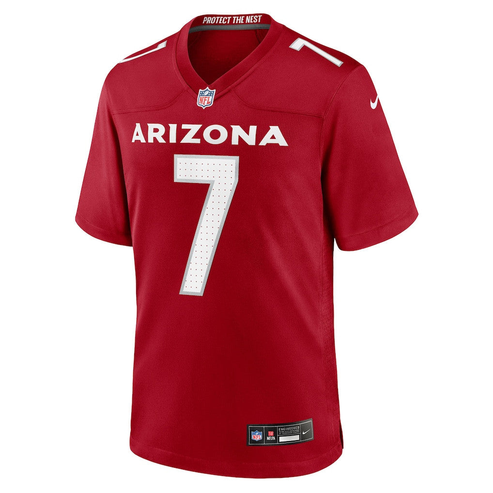 Jacoby Brissett 7 Arizona Cardinals Team Game Men Jersey - Cardinal
