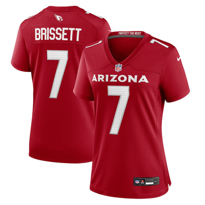 Jacoby Brissett 7 Arizona Cardinals Women's Team Game Jersey - Cardinal