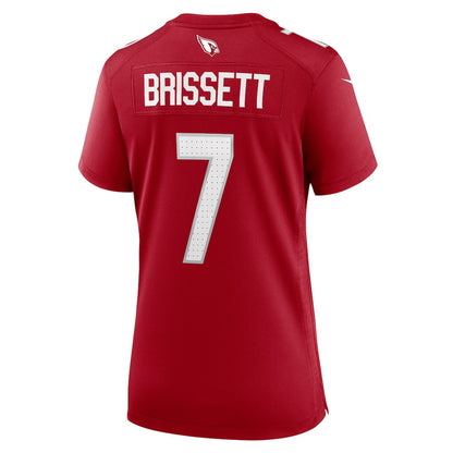 Jacoby Brissett 7 Arizona Cardinals Women's Team Game Jersey - Cardinal
