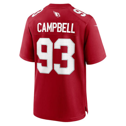 Calais Campbell 93 Arizona Cardinals Team Game Men Jersey - Cardinal