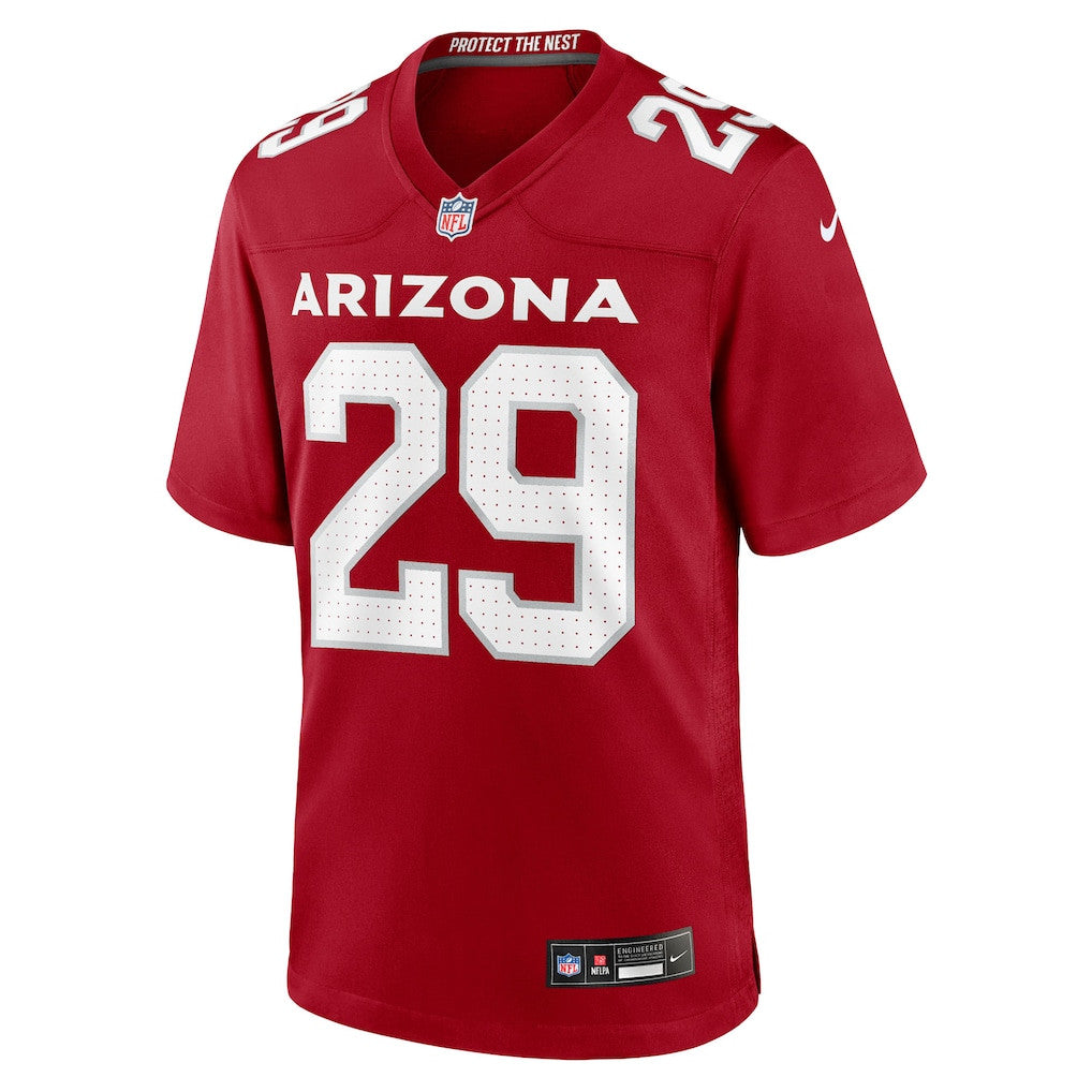 Denzel Burke 29 Arizona Cardinals Team Game Men Jersey - Cardinal